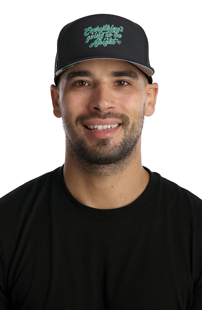 Melin Hydro Trenches Richard Ham Adjustable Performance Ball Cap, Alternate, color, Black