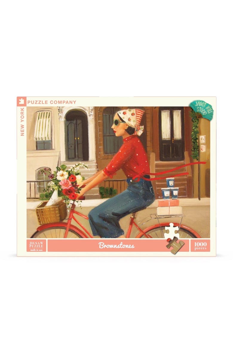 NEW YORK PUZZLE COMPANY Brownstones 1000 Piece Puzzle, Main, color, NO COLOR