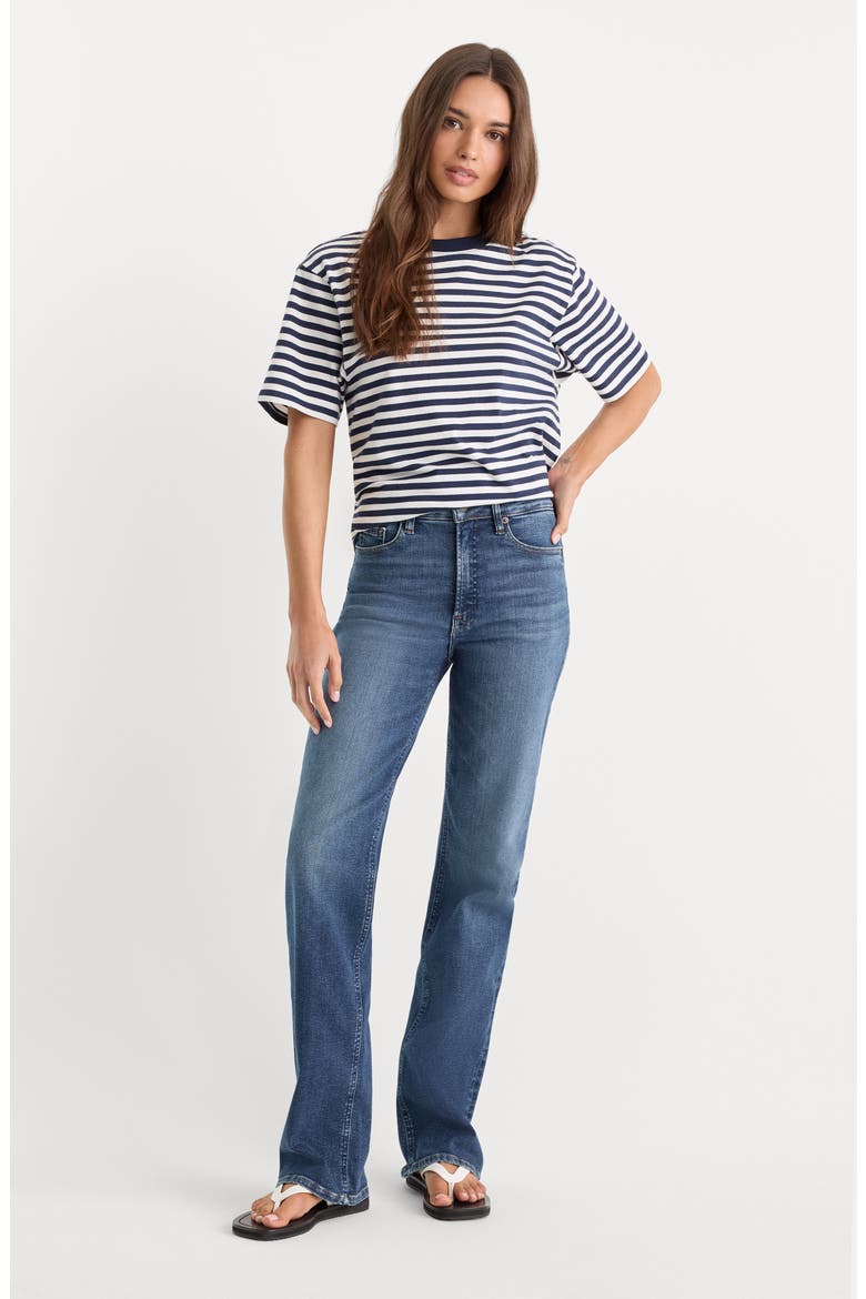 Good True Straight Leg Jeans, Alternate, color, INDIGO1230