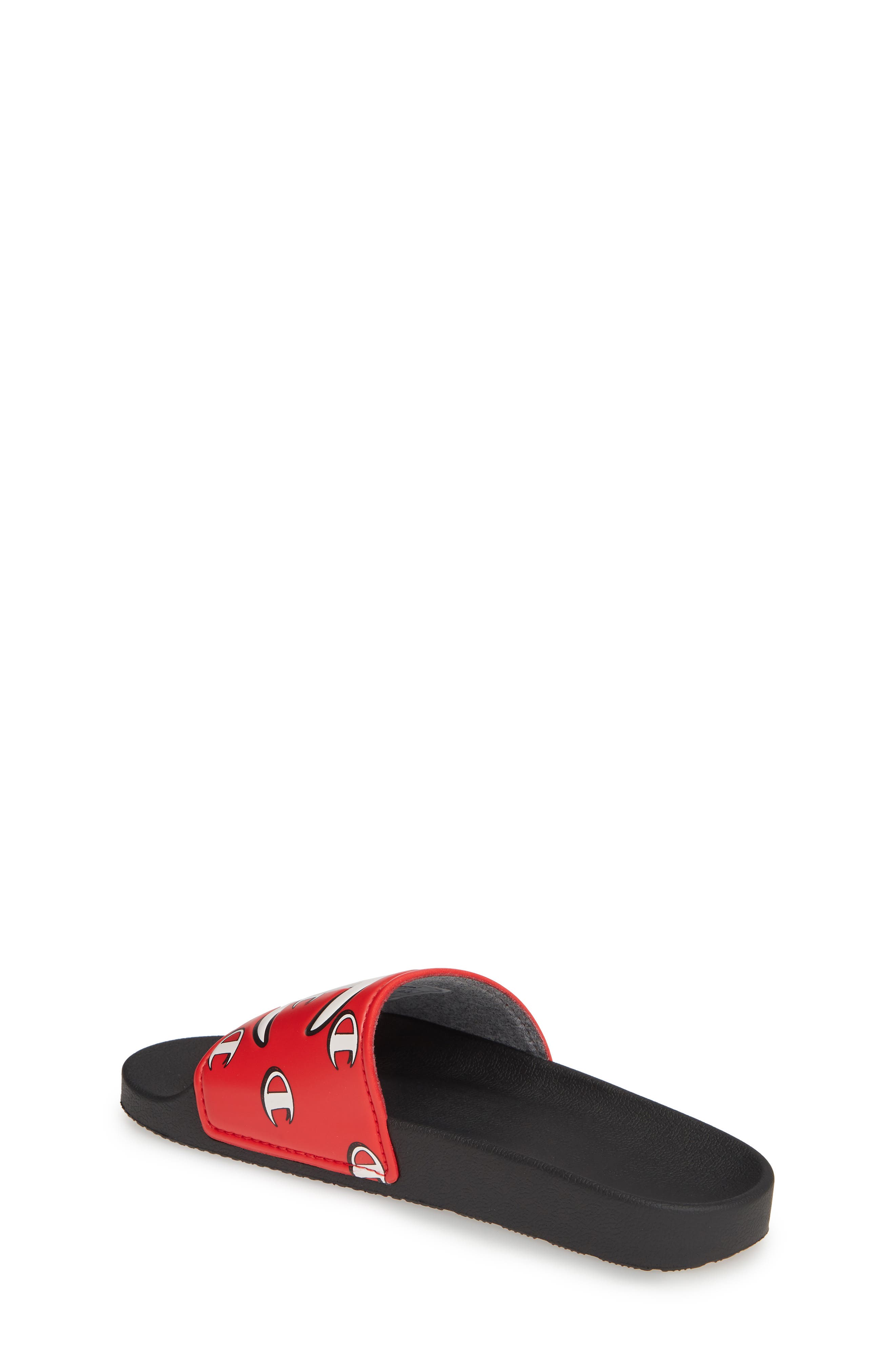Repeat Sport Slide Sandal, Alternate, color, BLACK/ RED