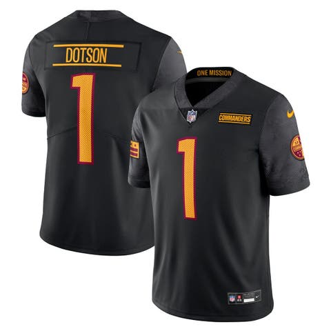 Men's Nike Jahan Dotson Black Washington Commanders Alternate Vapor Untouchable Limited Jersey