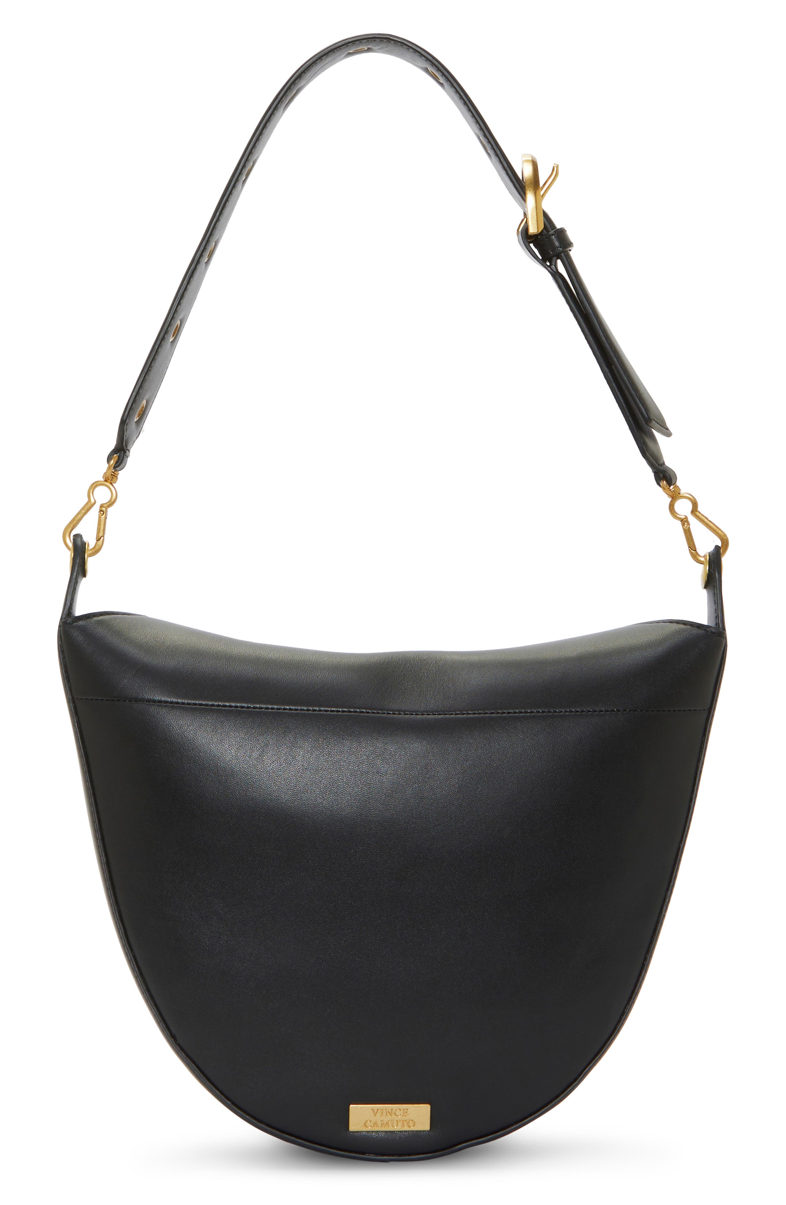 Vince Camuto Barlo Leather Shoulder Bag, Alternate, color, 