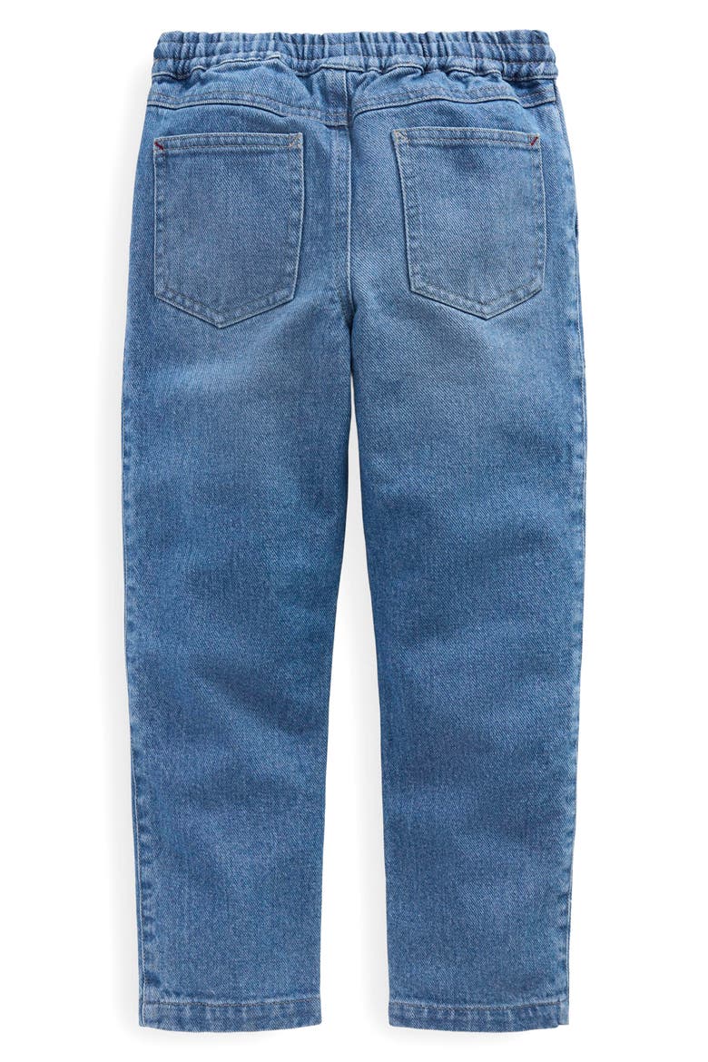 Kids' Warrior Knee Denim Jeans, Alternate, color, MID BLUE WASH
