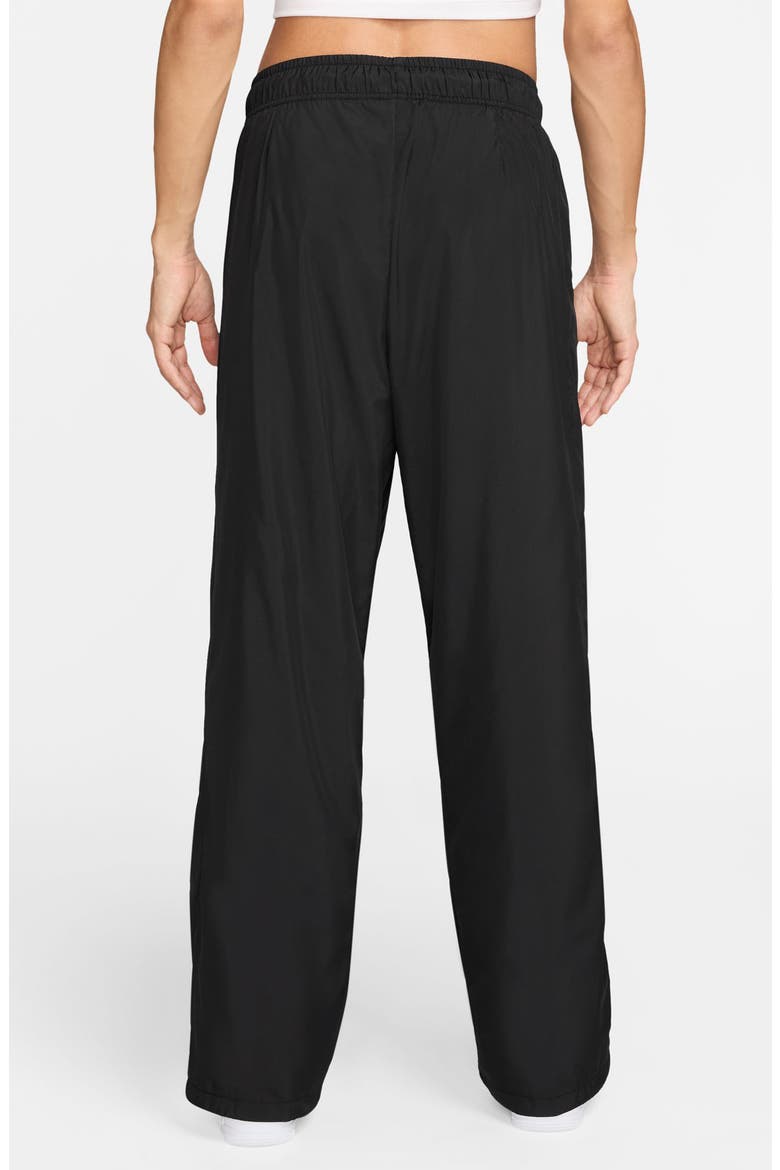Classic Open Hem Pants, Alternate, color, BLACK/ SAIL