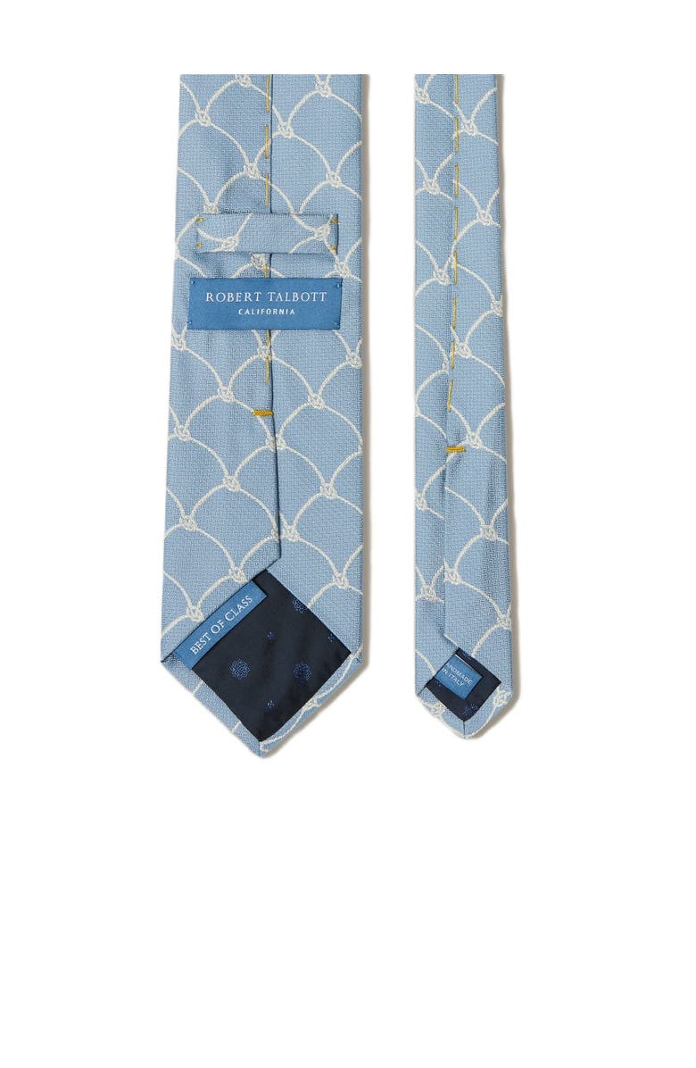 Robert Talbott Robert Net Rope Best of Class Necktie, Alternate, color, Light Blue
