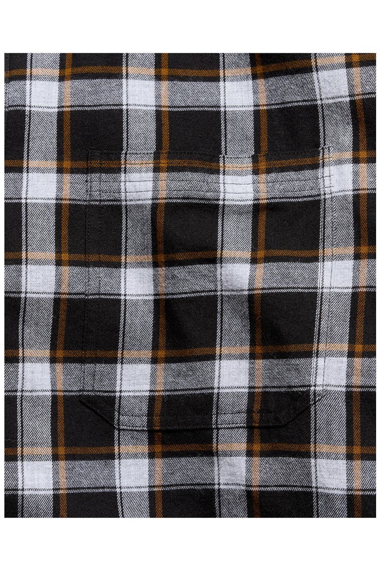 Tuscumbia Block Check Button Down Shirt, Alternate, color, BLACK MULTI