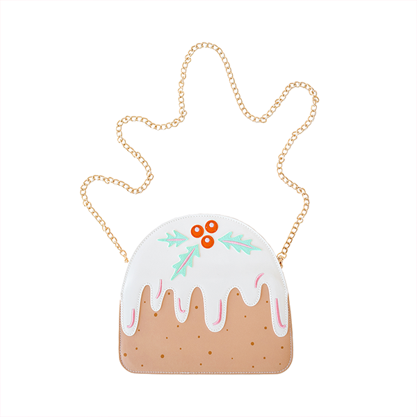 Daydream Society Baking Spirits Bright Figgy Pudding Purse, Main, color, Assorted Pre-Pack