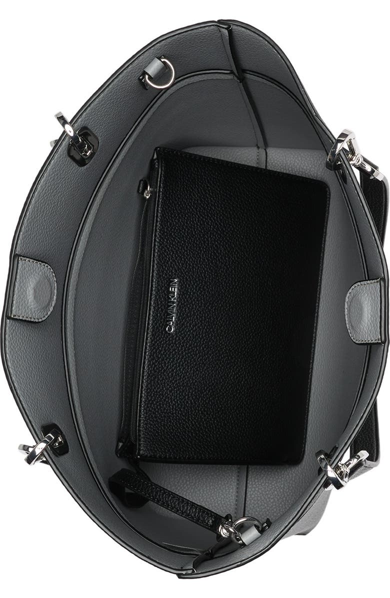 Calvin Klein Novelty Jet Link Tote Bag, Alternate, color,