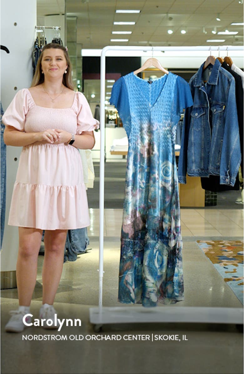 Flutter Sleeve Cocktail Dress, sales video thumbnail