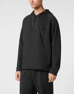 PLEIN SPORT Technical Oversize Hoodie Sweatshirt Ls Men