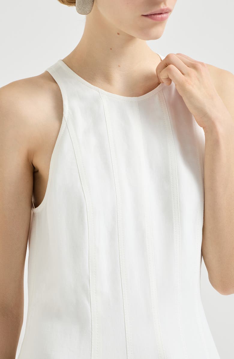 Brunello Cucinelli Fluid dress, Alternate, color, White