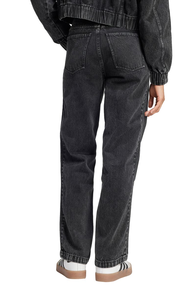 Premium Essentials Front Seam Straight Leg Jeans