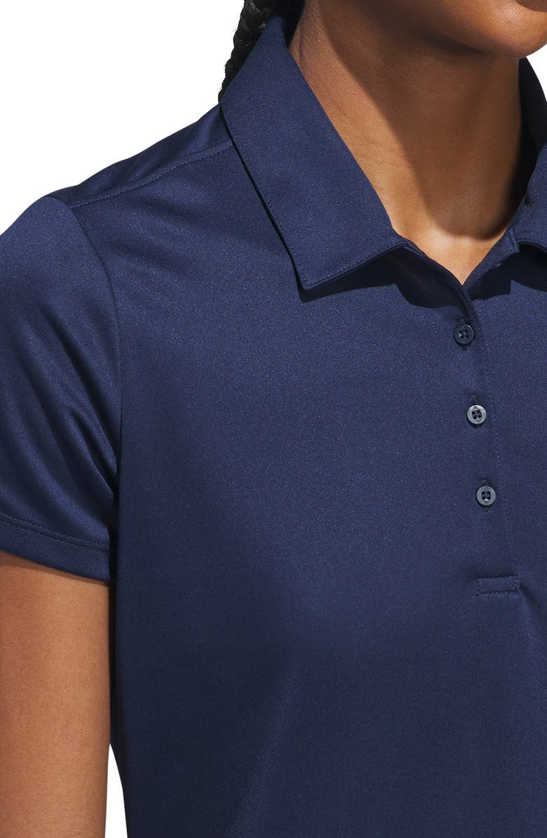 adidas Performance Short Sleeve Golf Polo, Alternate, color, Conavy
