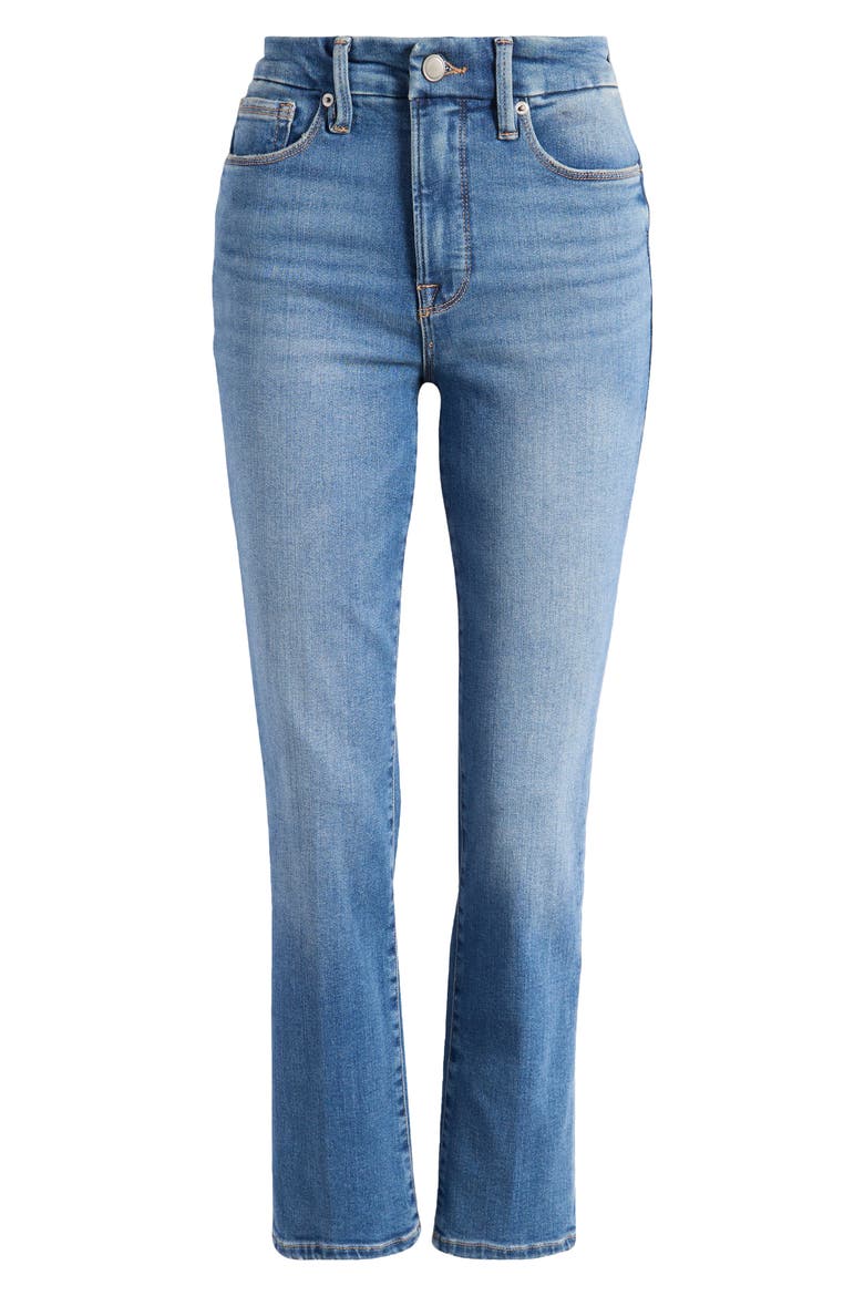 Good Straight Leg Jeans, Alternate, color, INDIGO271