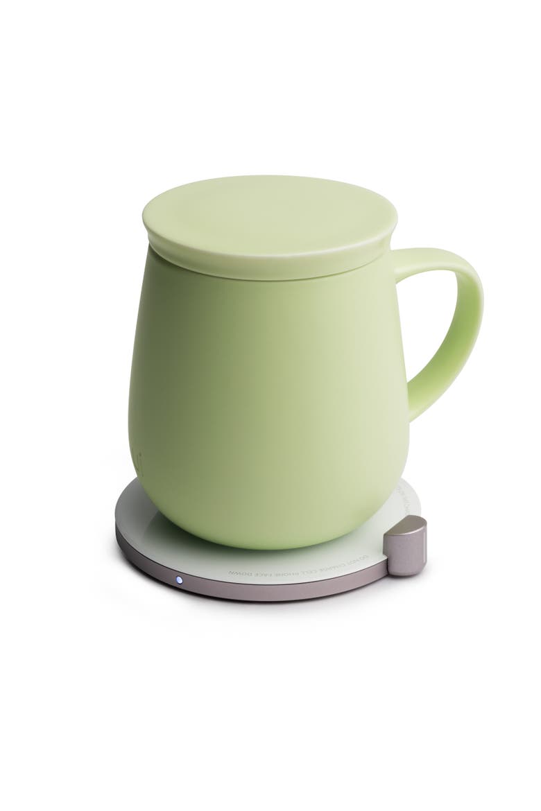 Ui Self-Heating Mug Set - Navy Blue, Alternate, color, Green