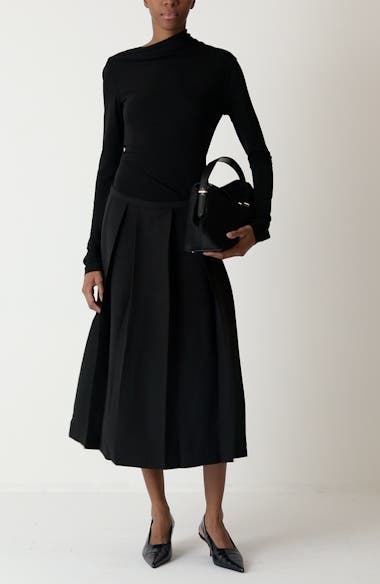 TOTEME Draped Jersey Top | Nordstrom