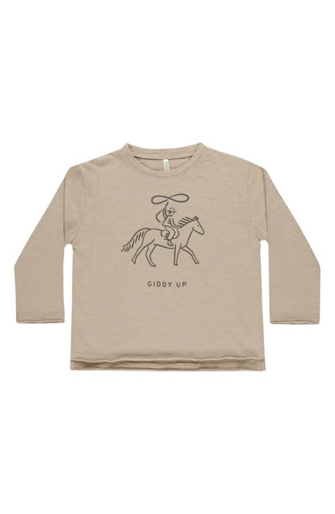 Raw Edge Cotton T-Shirt (Baby)