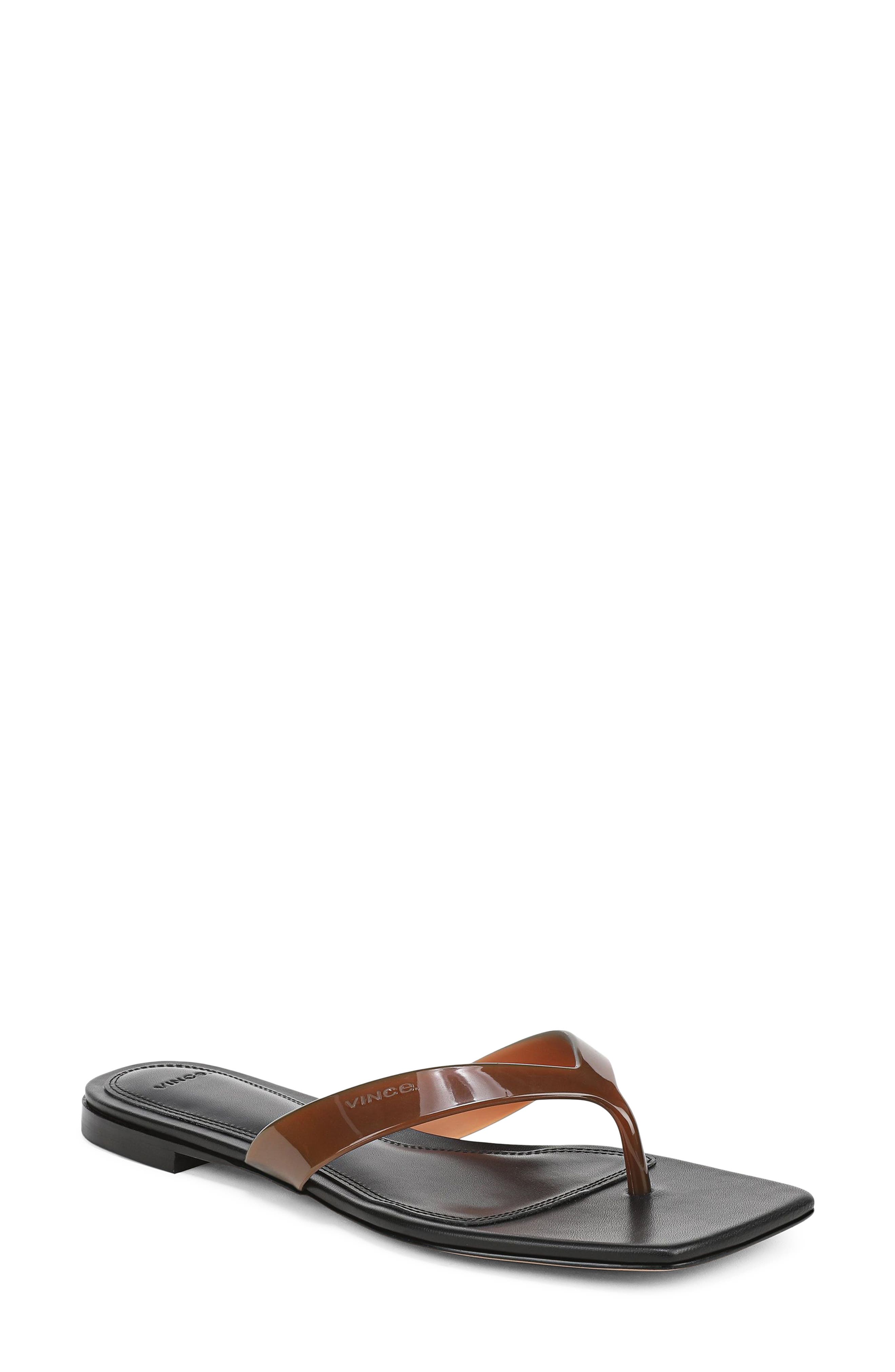 Vince San Juan Flip Flop, Main, color, Saddle