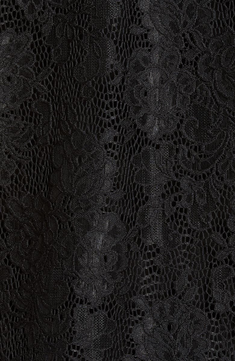 Halogen<sup>®</sup> Grosgrain Tie Back Lace Top, Alternate, color, 