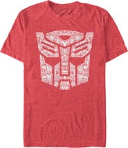 Transformers Men's Autobot Parts Logo Short Sleeve Graphic T-Shirt