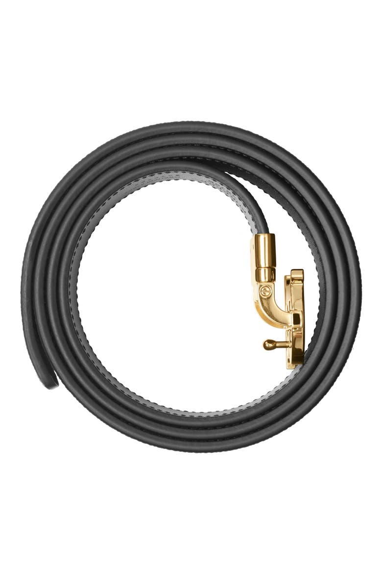 TB Plaque Check Reversible Belt, Alternate, color, BLACK-ARCHIVE BEIGE