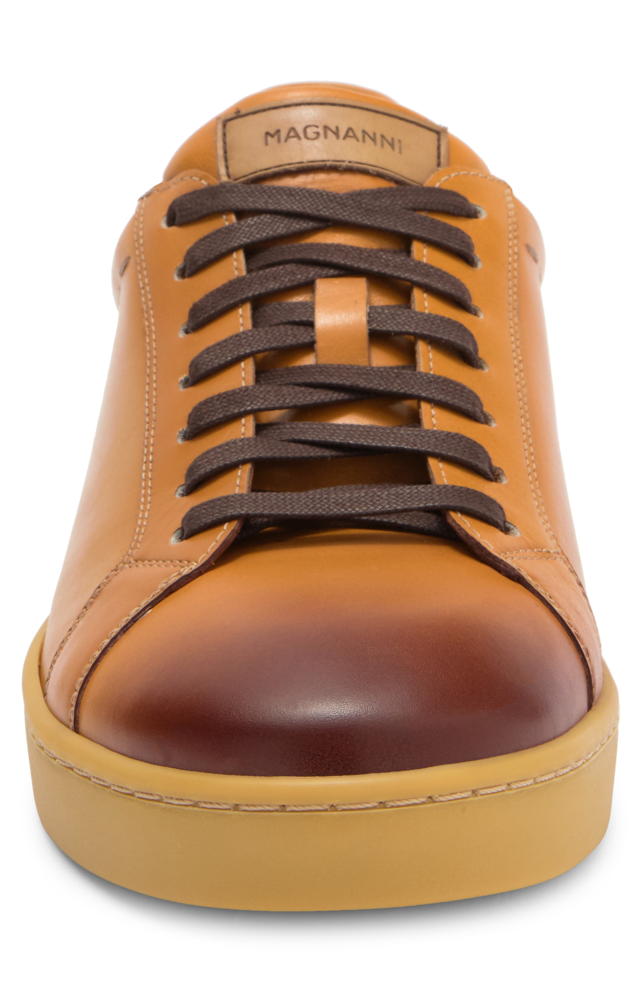 Leather Sneaker, Alternate, color, CANELA