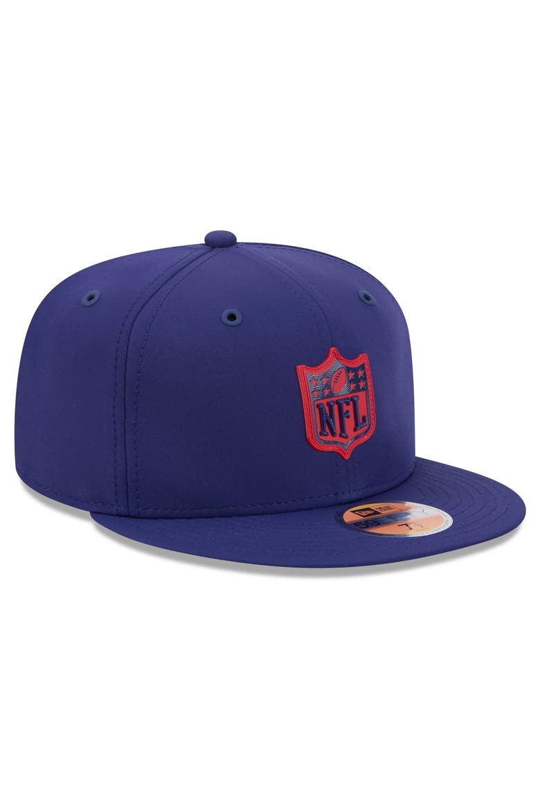 Men's New Era Blue NFL 2026 Sideline 59FIFTY Fitted Hat, Alternate, color, Blue