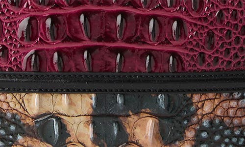 Brahmin Katie Croc Embossed Leather Crossbody Bag