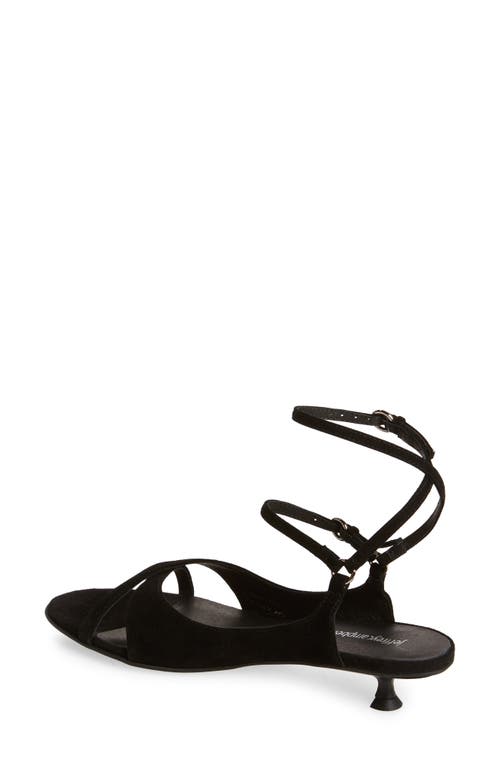 JEFFREY CAMPBELL JEFFREY CAMPBELL MISTIE STRAPPY KITTEN HEEL SANDAL