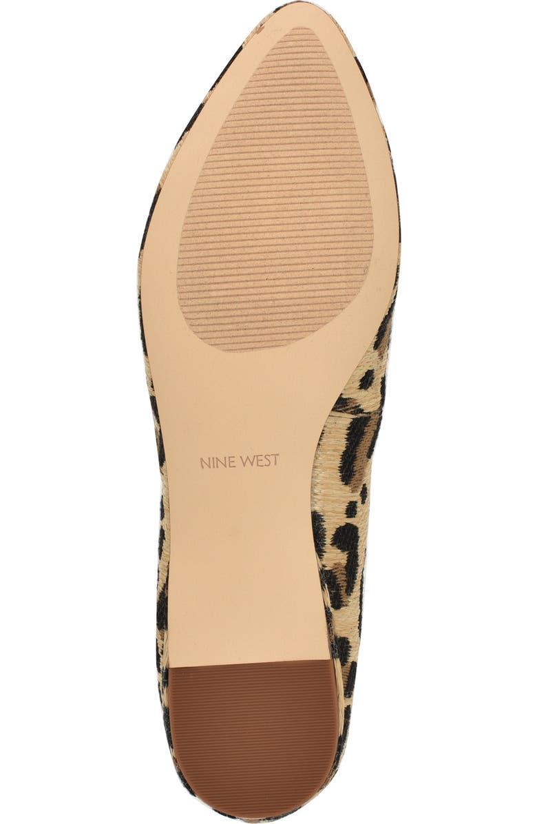 Nine West Speakup Flat, Alternate, color, Medium Natural