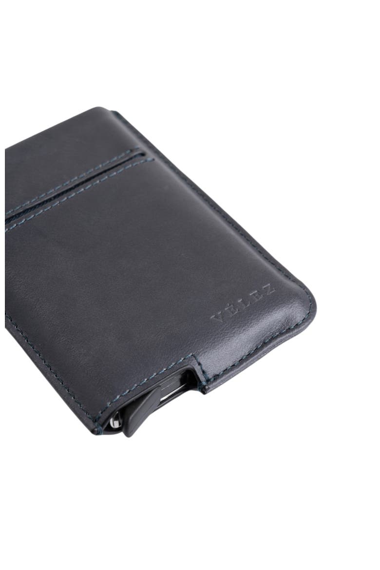 Leather Mini wallet Document Holder, Alternate, color, Honey