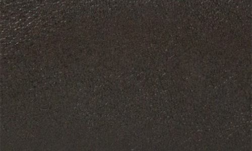 Linea Pelle Arched Buckle Faux Leather Belt In Black