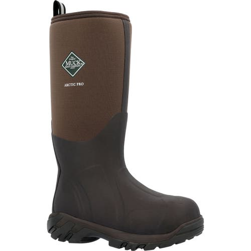 Muck Arctic Pro Insulated Boot In Brown
