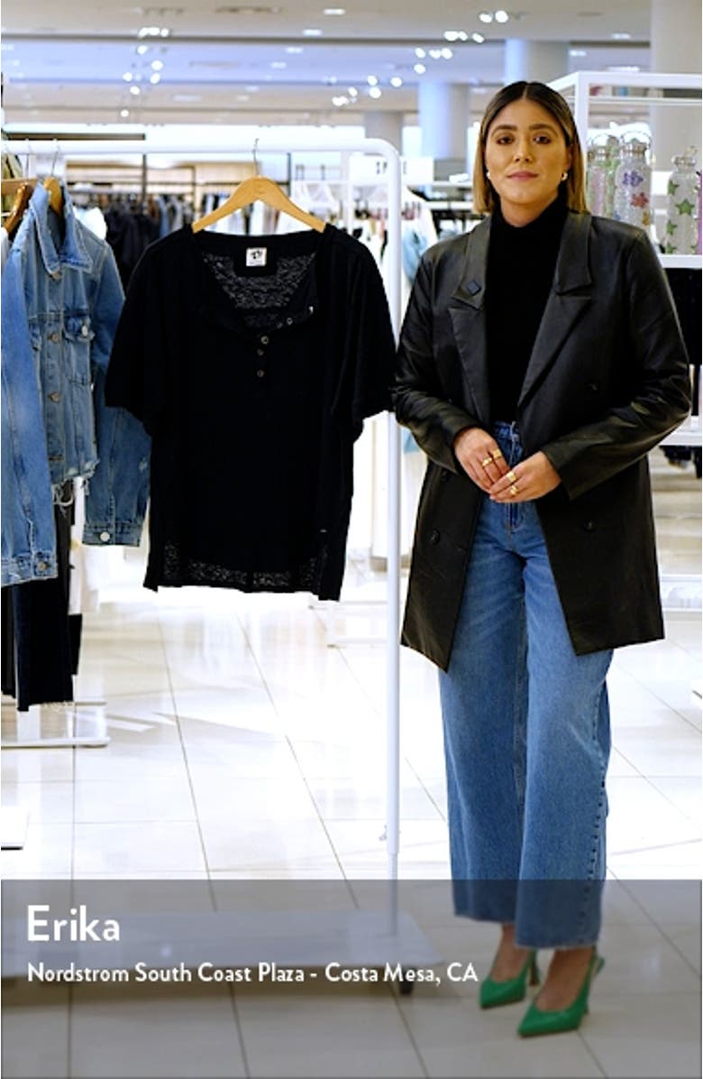 Maribell Cotton & Linen Henley, sales video thumbnail