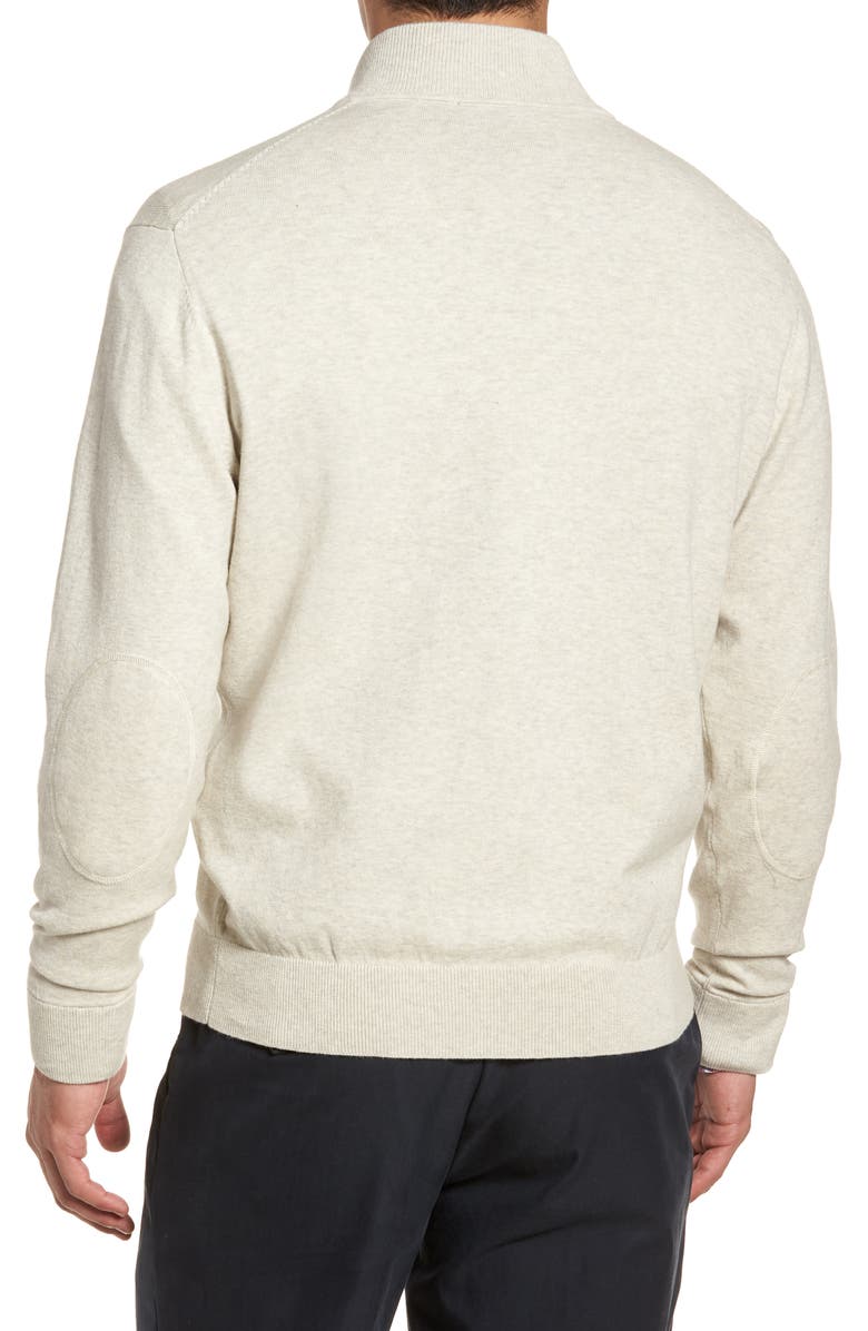Cutter & Buck Lakemont Classic Fit Quarter Zip Sweater, Alternate, color, 