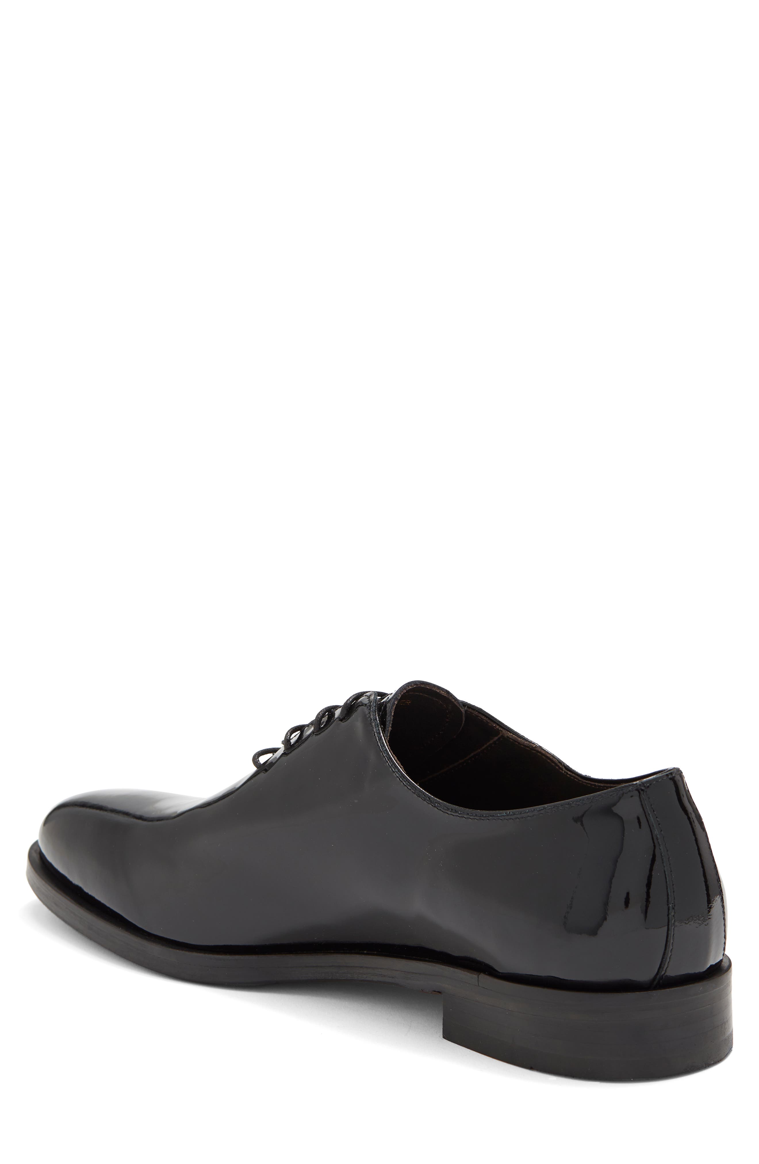 Costner Patent Leather Oxford, Alternate, color, VERNICE NERO