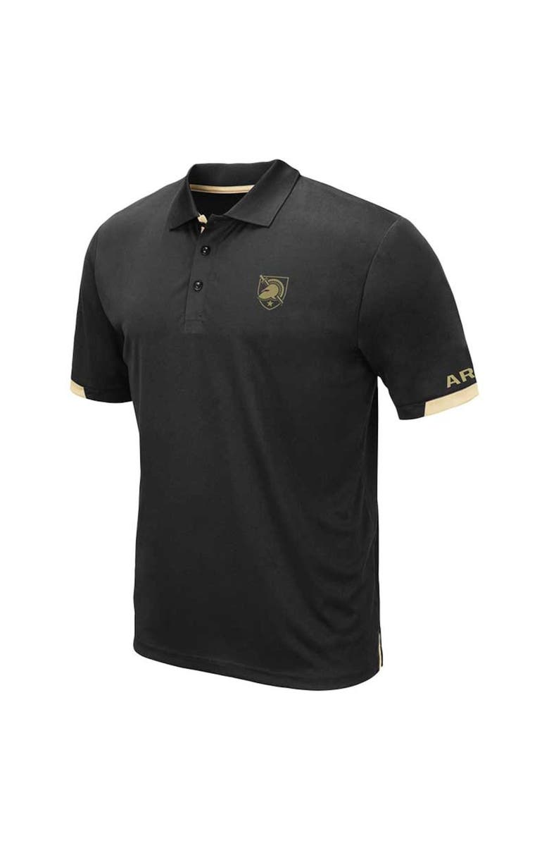 COLOSSEUM Men's Colosseum Black Army Black Knights Big & Tall Santry Polo, Alternate, color, Black