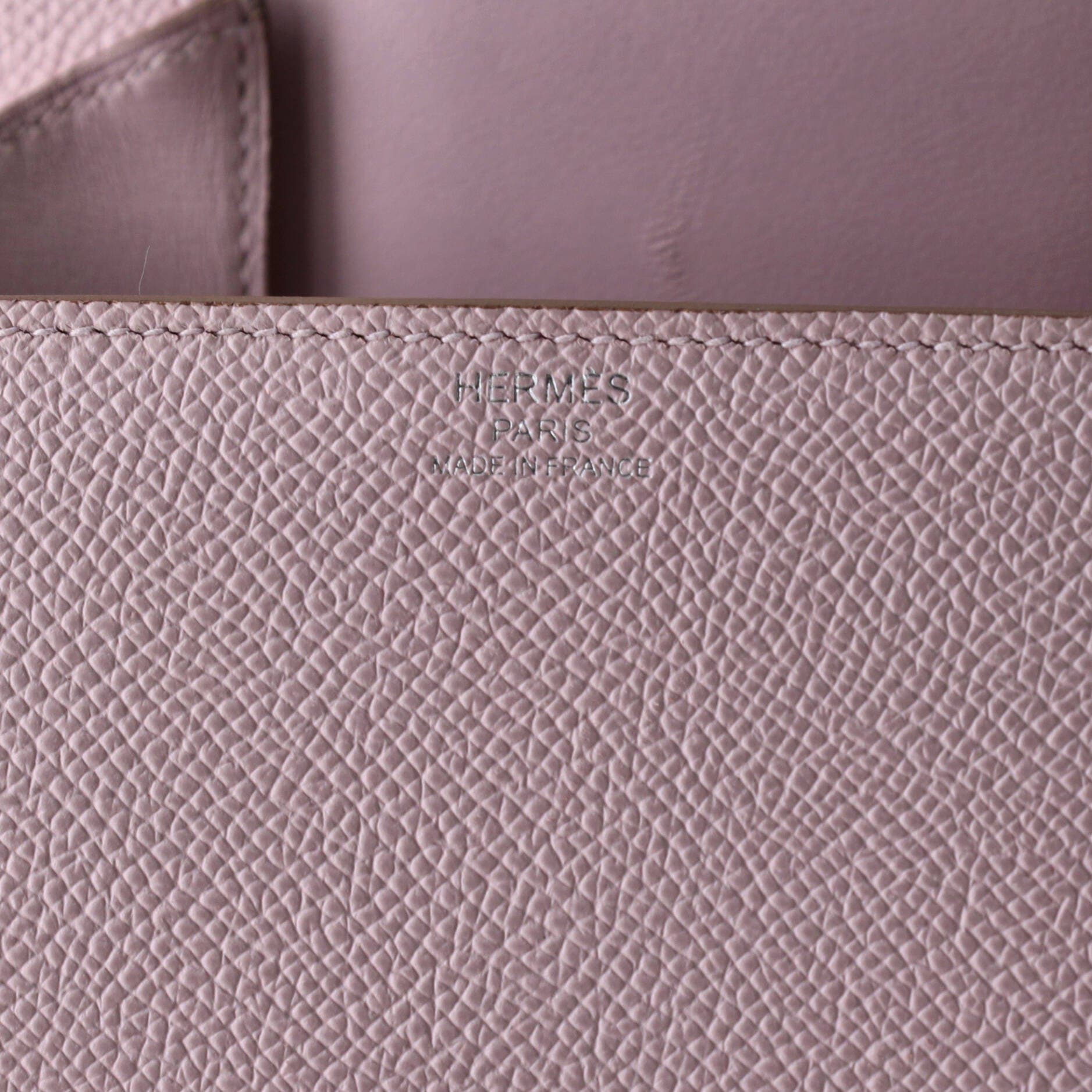 Pre-Owned Hermes Della Cavalleria Shoulder Bag Epsom Mini, Alternate, color, Mauve Pale