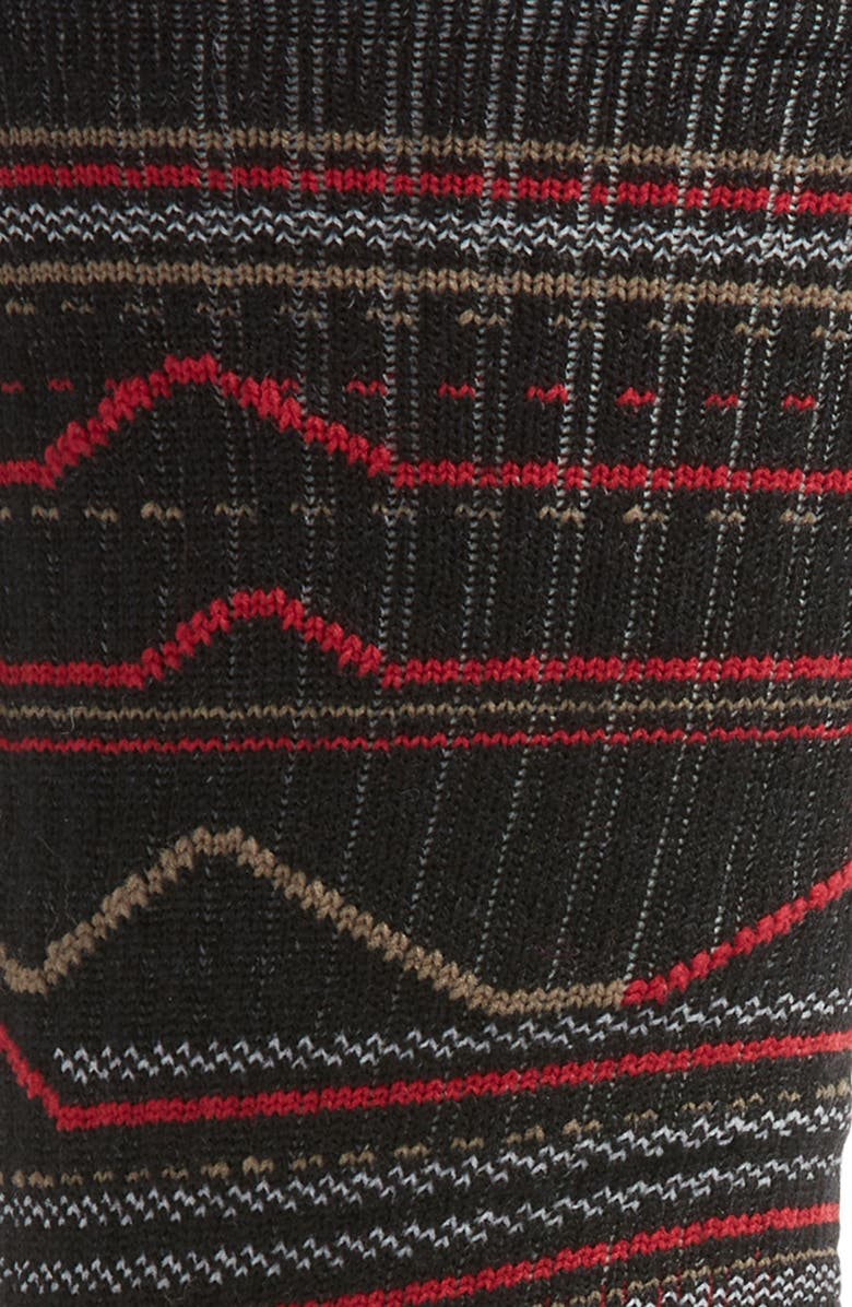 Smartwool Hike Light Cushioning Mountain Range Merino Wool Blend Crew Socks, Alternate, color,