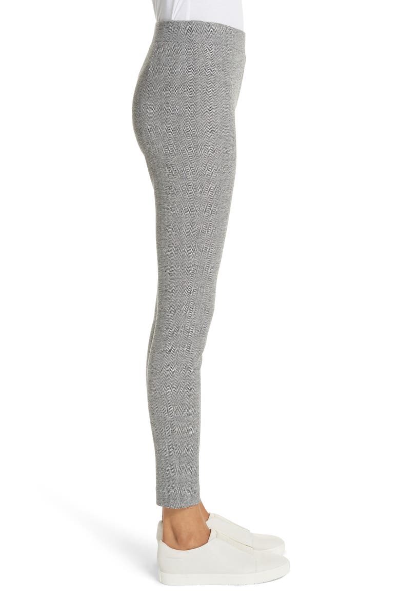 Adbelle K Chevron Stretch Pants, Alternate, color, BLACK MULTI