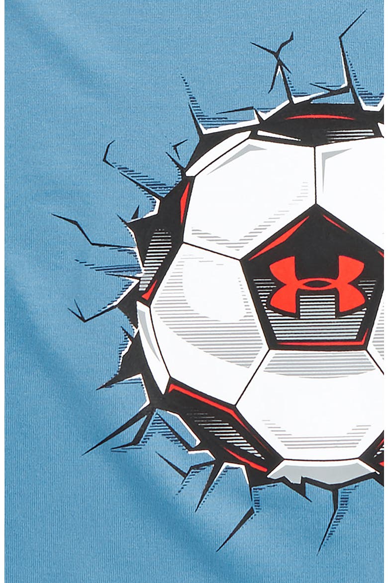 Soccer Smash HeatGear® T-Shirt, Alternate, color, CHICAGO BLUE