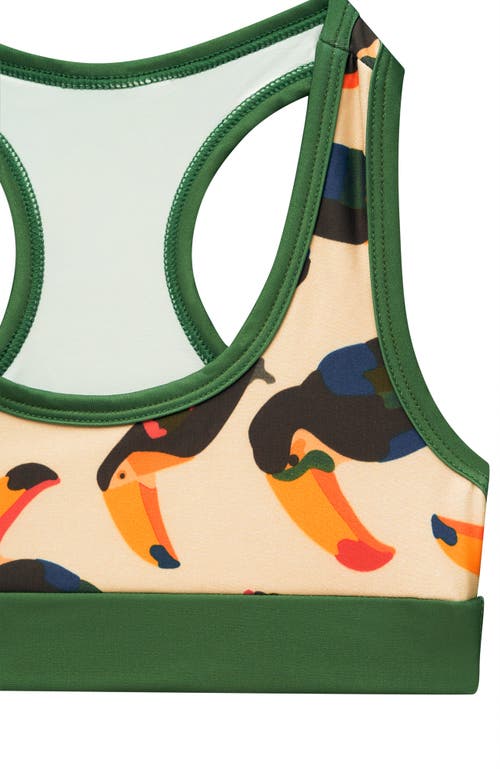 Roarsome Toucan Bikini In Green