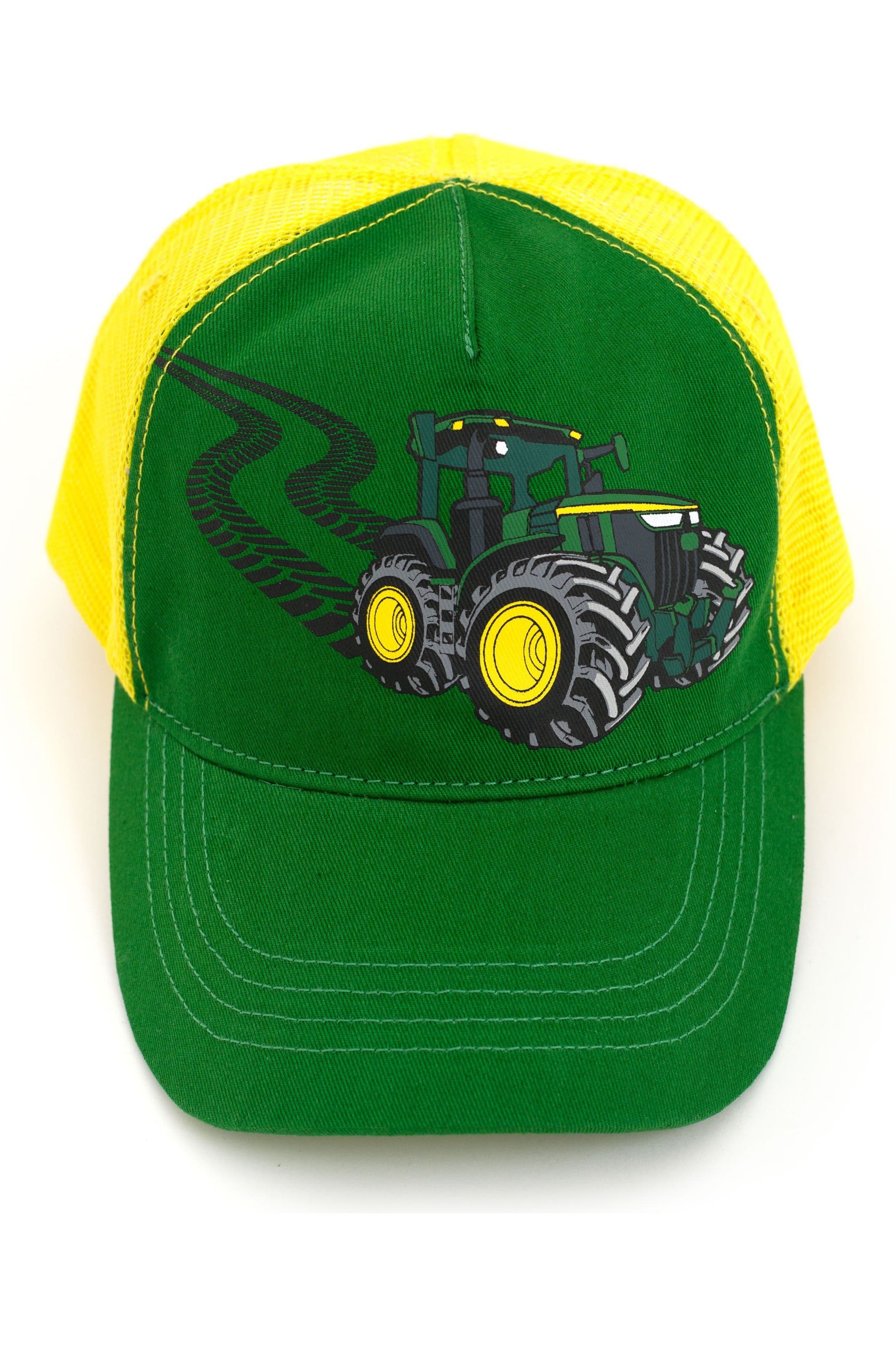 Green Yellow Tractor