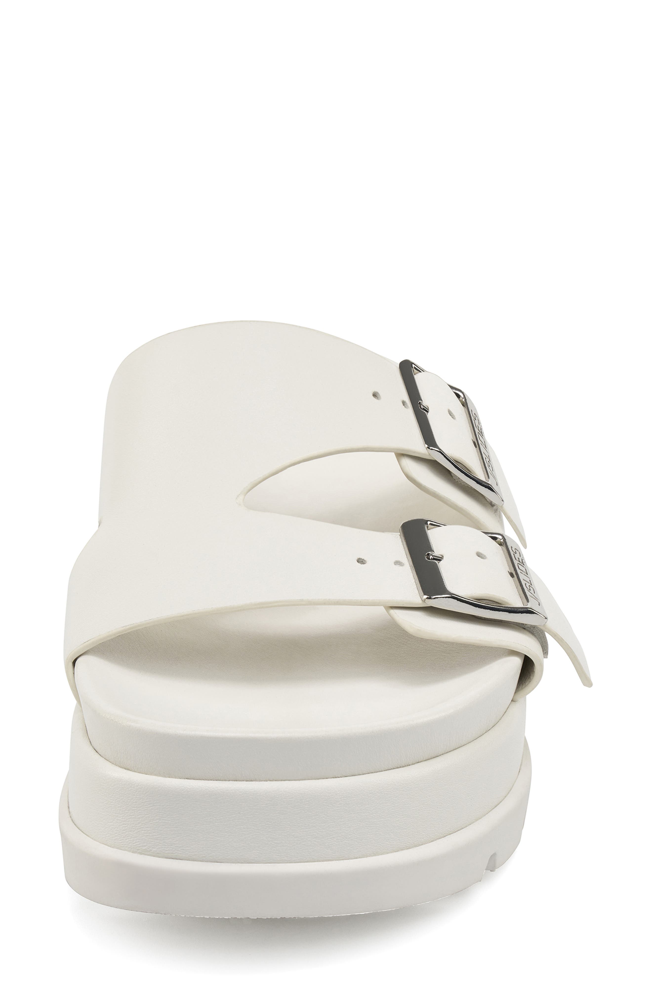 Bianca Platform Sandal, Alternate, color, WHITE
