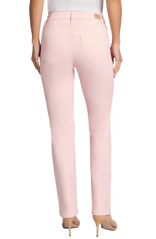 Jones New York Lexington Straight Leg Jeans In Petal Pink