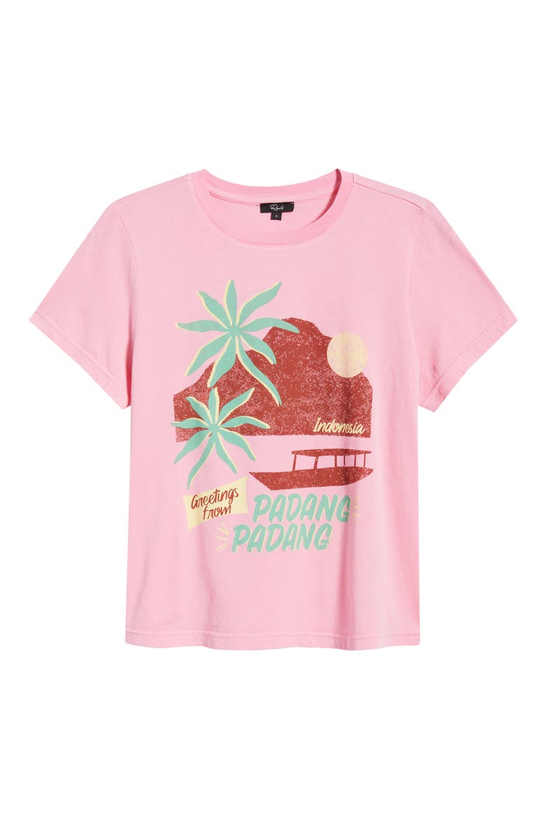 The Classic Crew Cotton Graphic T-Shirt, Alternate, color, PADANG
