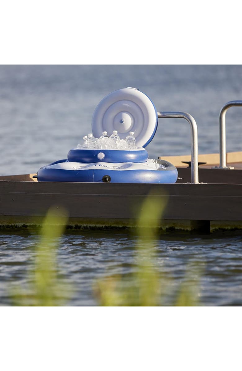 Intex Mega Chill Inflatable Float For Water Use, Alternate, color, Blue