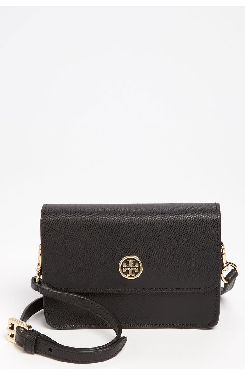 Tory Burch 'Robinson - Mini' Leather Crossbody Bag, Main, color,