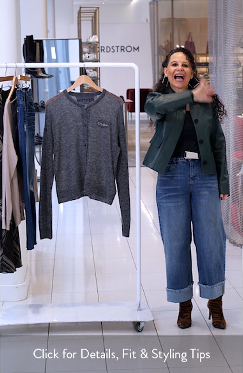 The Crop Alpaca Blend Cardigan, sales video thumbnail