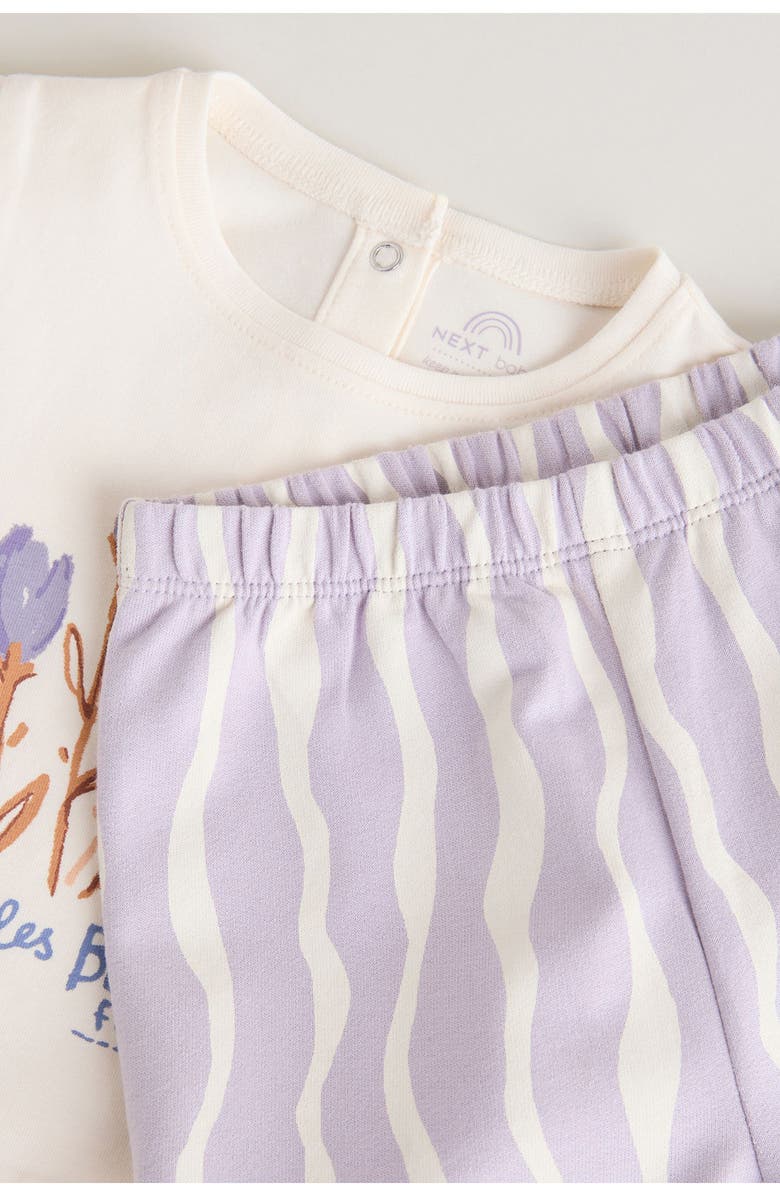 NEXT Kids' Abstract Top & Pants Set, Alternate, color, Purple